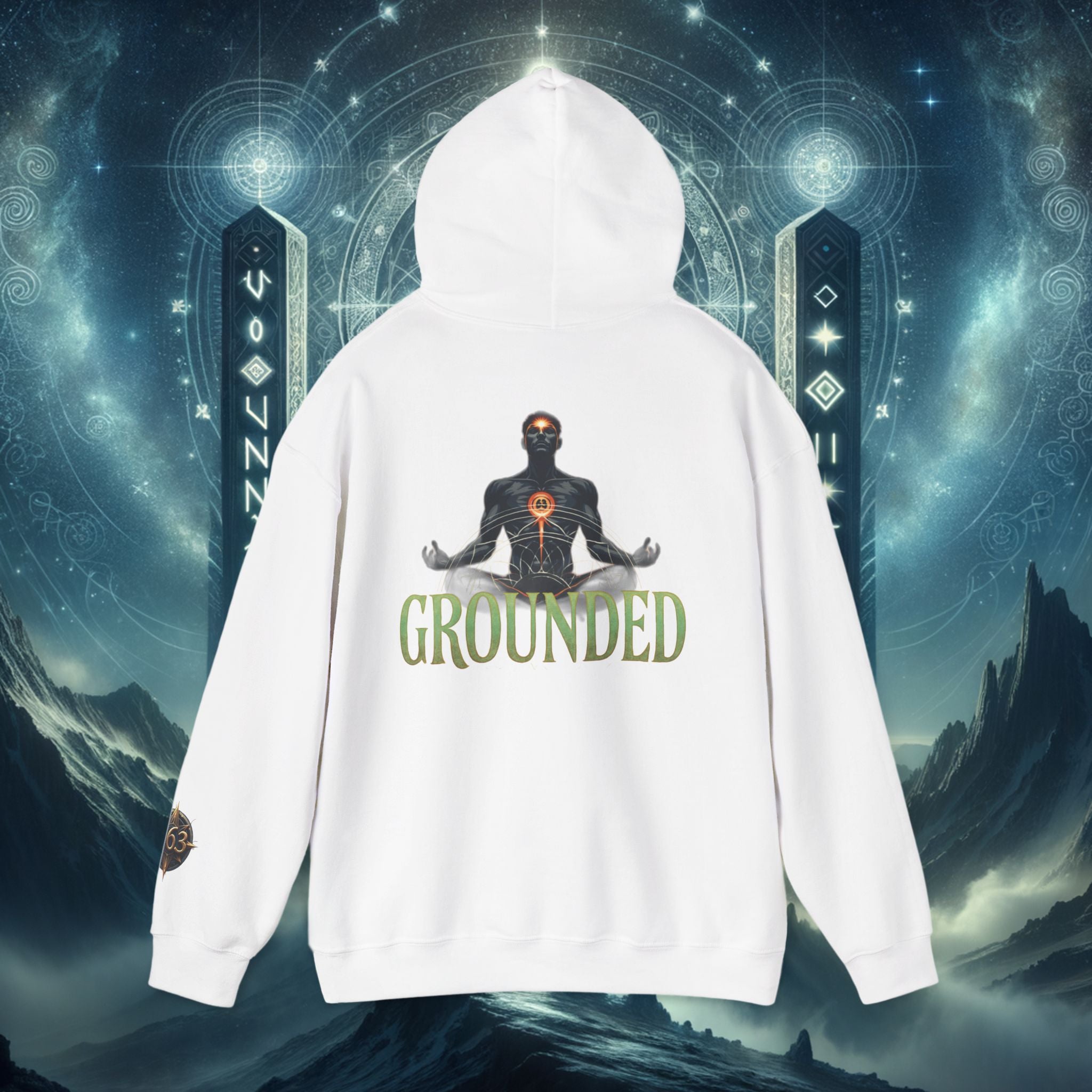 Elevate Vibration Hoodie — "designed to elevate vibration" Spiritual Comfort Sweatshirt