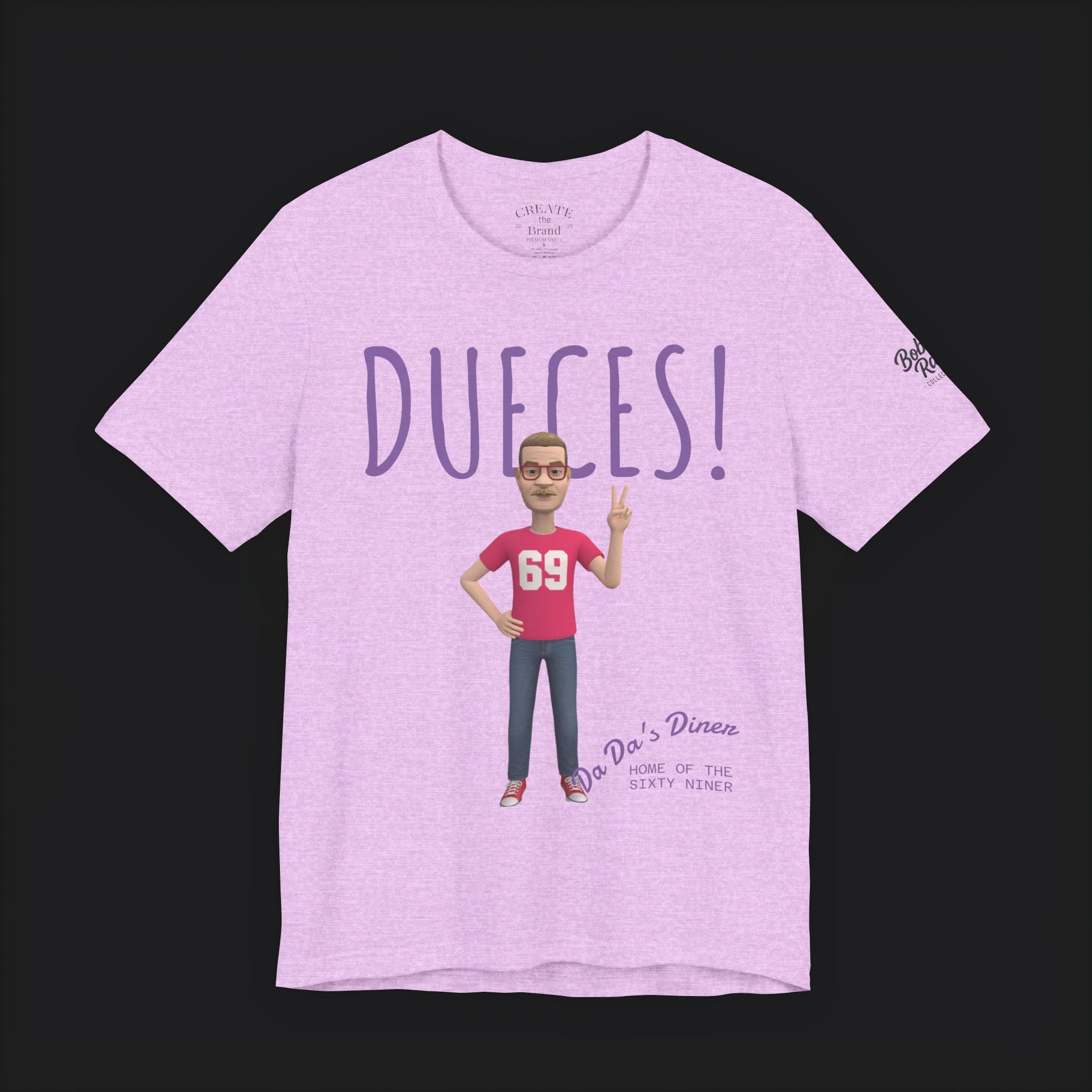 Slim Character Tee — Hey Bobby Ray & Friends Tee Shirt