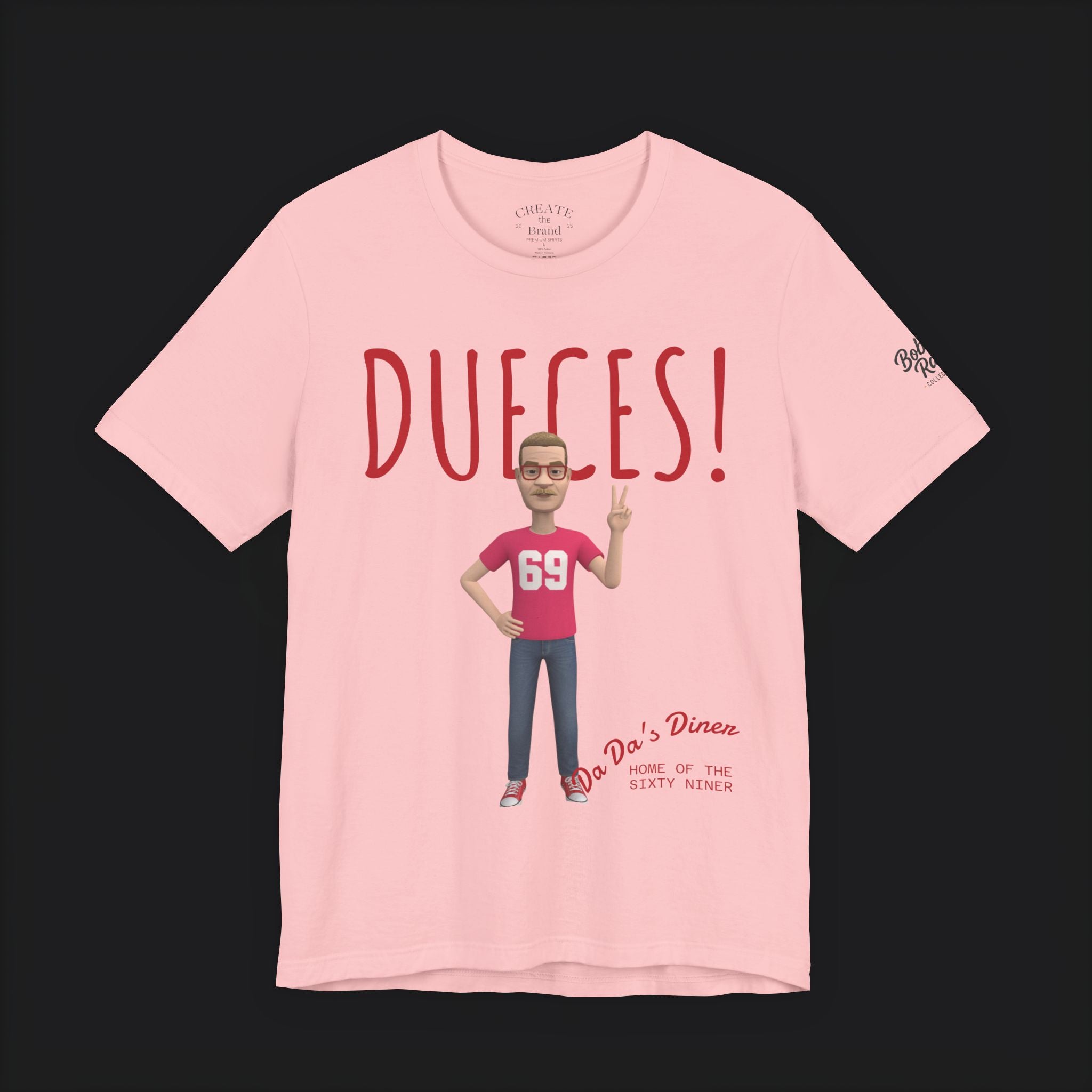 Slim Character Tee — Hey Bobby Ray & Friends Tee Shirt