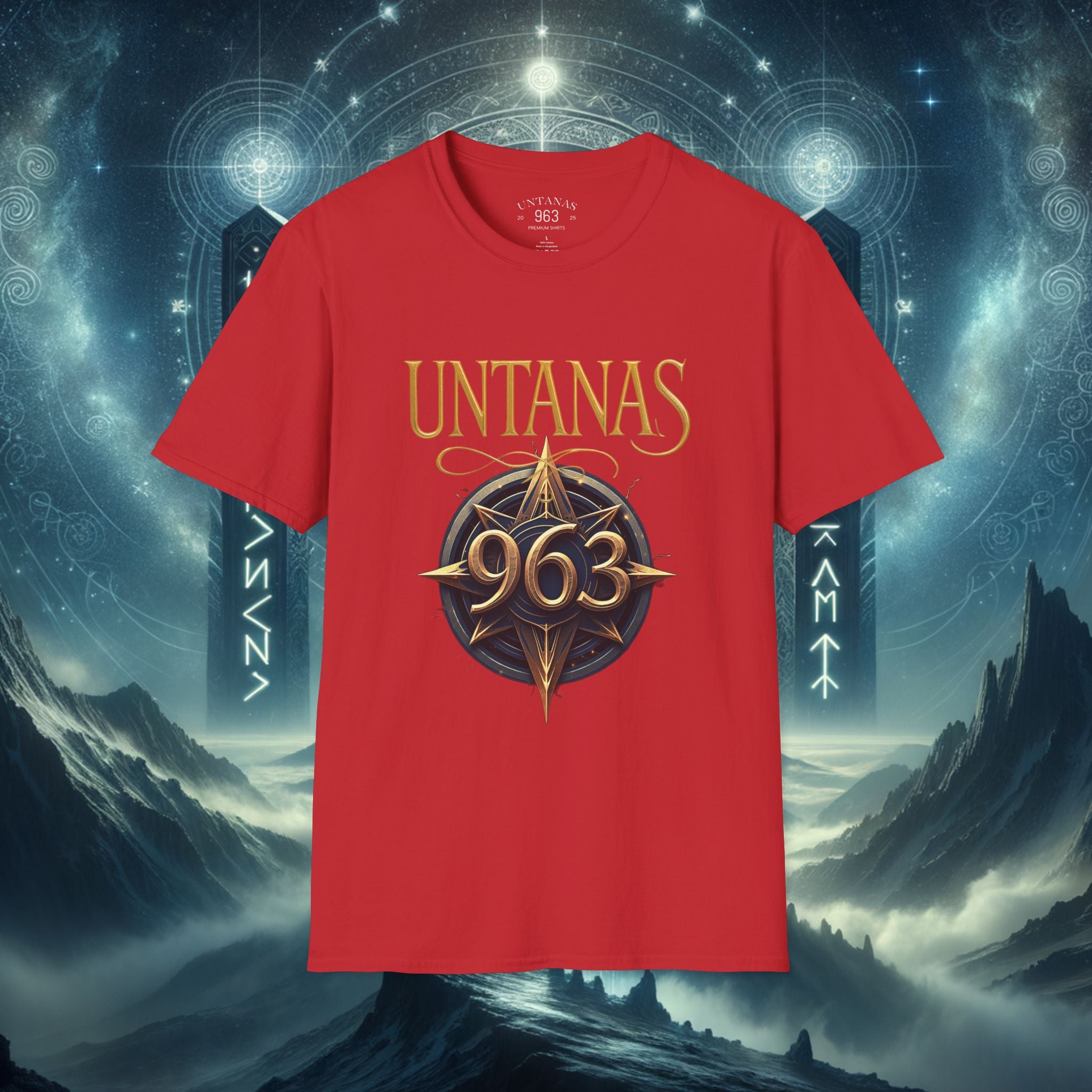 Crown Chakra T-Shirt — "Ignite Your Crown" with 963Hz Frequency