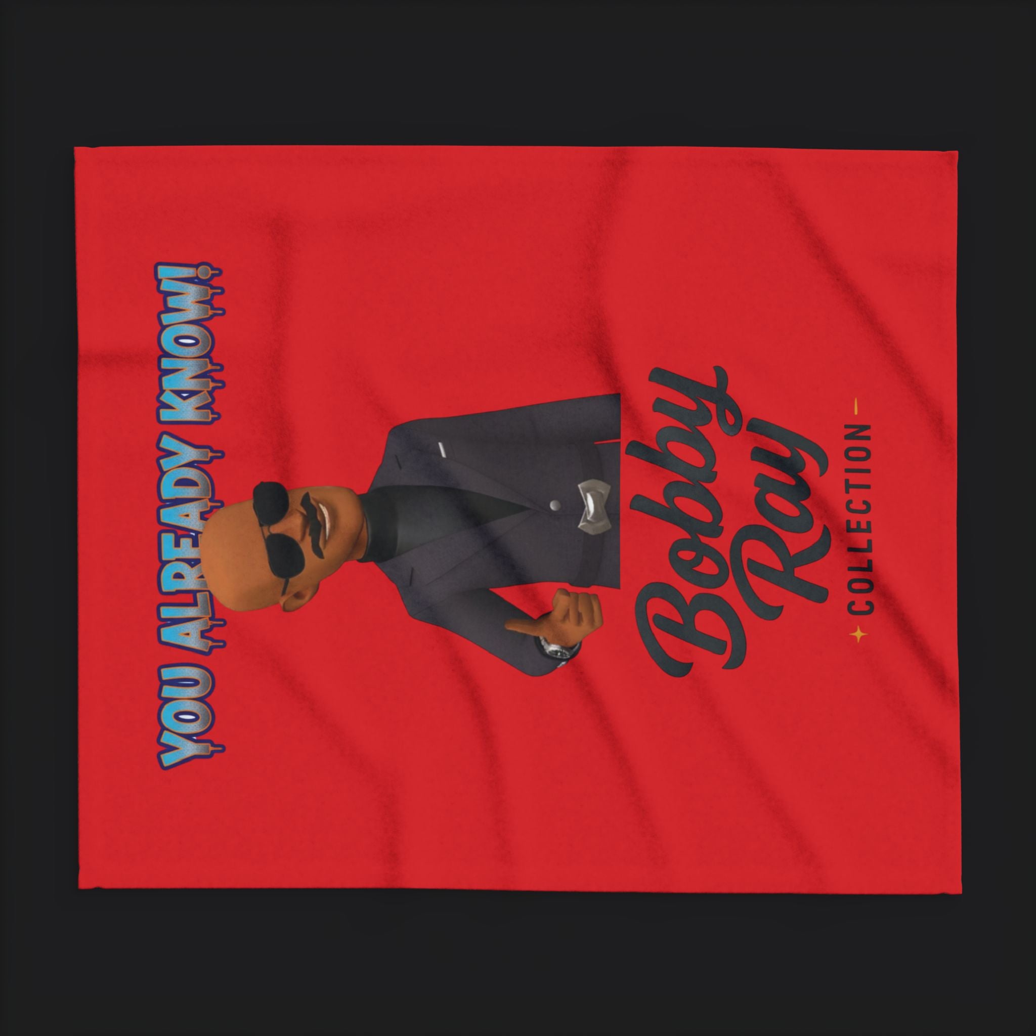 Arctic Fleece Blanket — Hey Bobby Ray & Friends Cartoon Character Throw