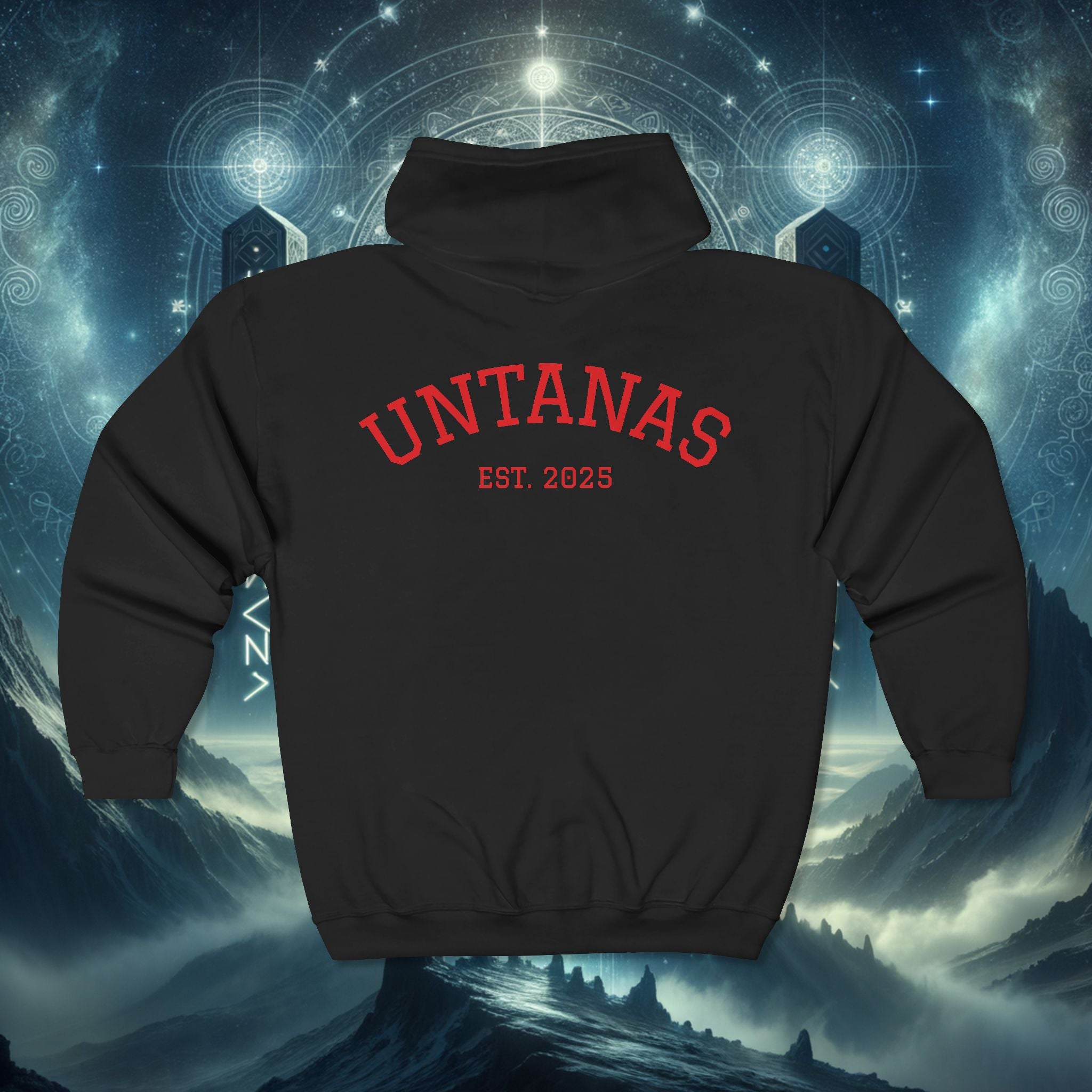 UNTANAS Crown Jacket – Spiritual Zen Zip Hoodie
