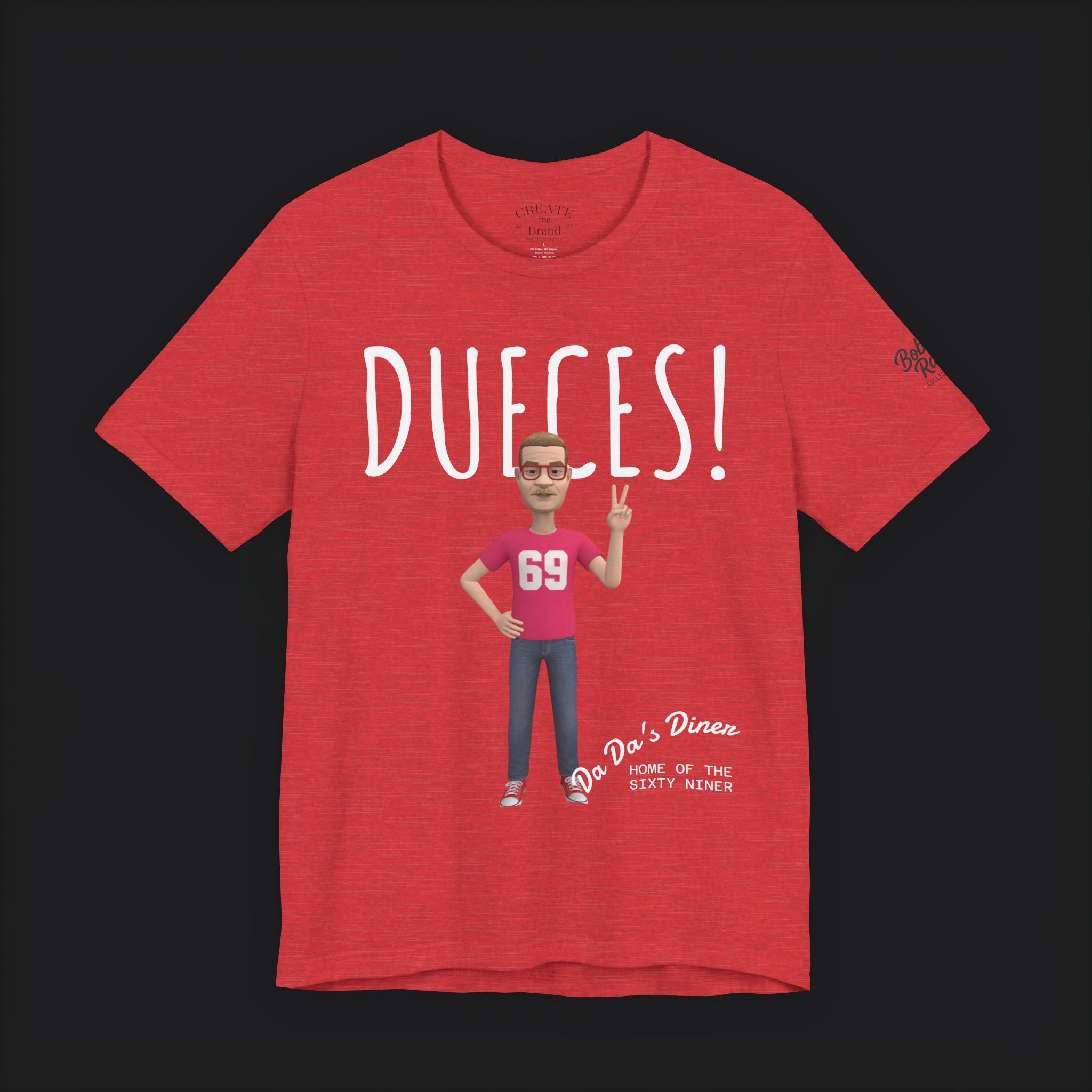 Slim Character Tee — Hey Bobby Ray & Friends Tee Shirt