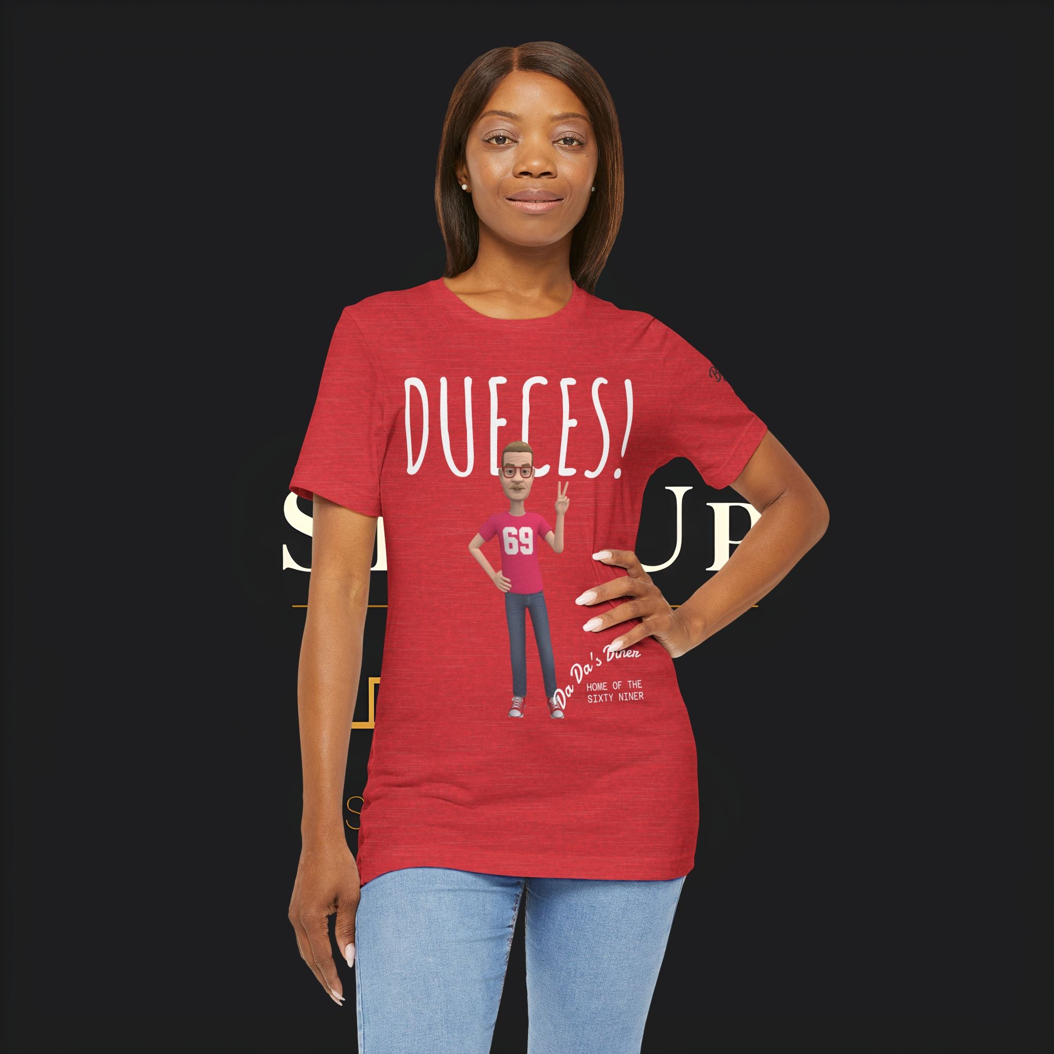 Slim Character Tee — Hey Bobby Ray & Friends Tee Shirt