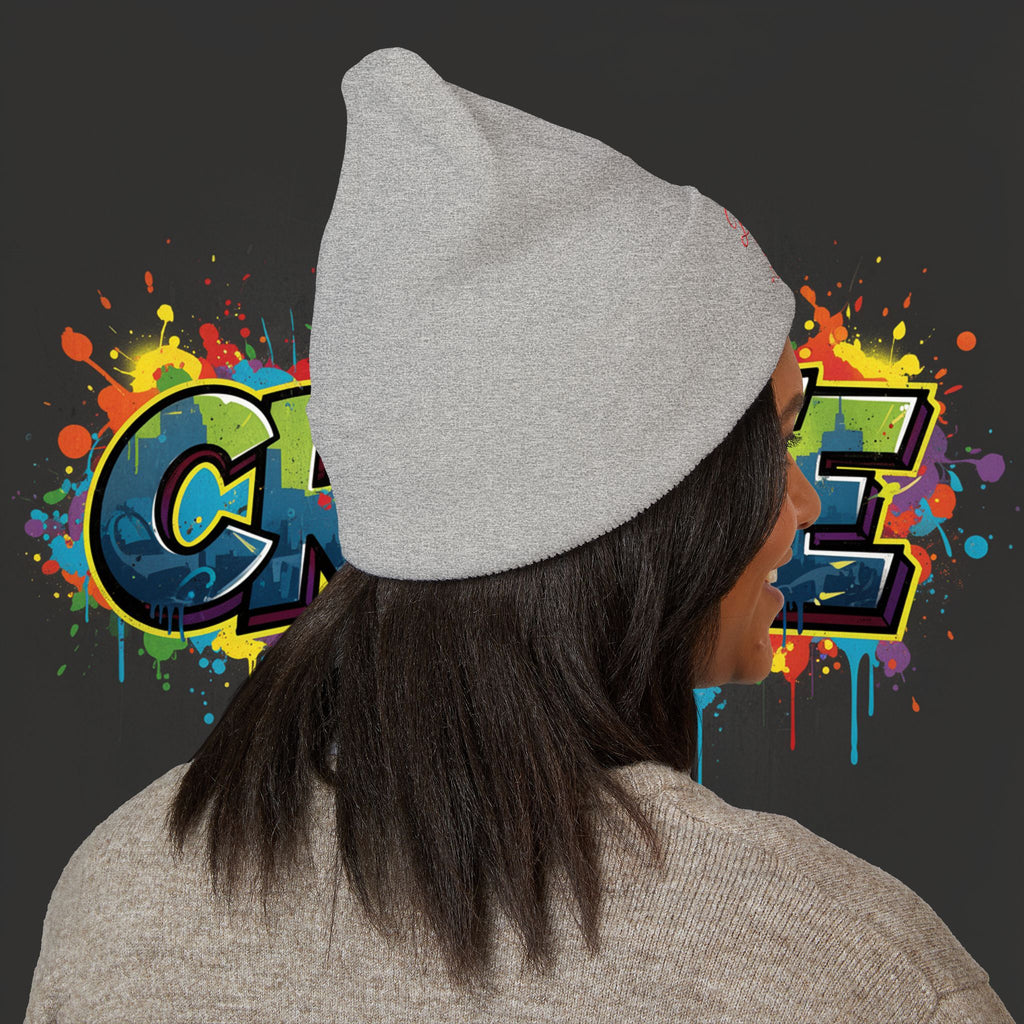 Embroidered 'Bobby Ray Collection' Cuffed Beanie — Classic Knit Winter Hat