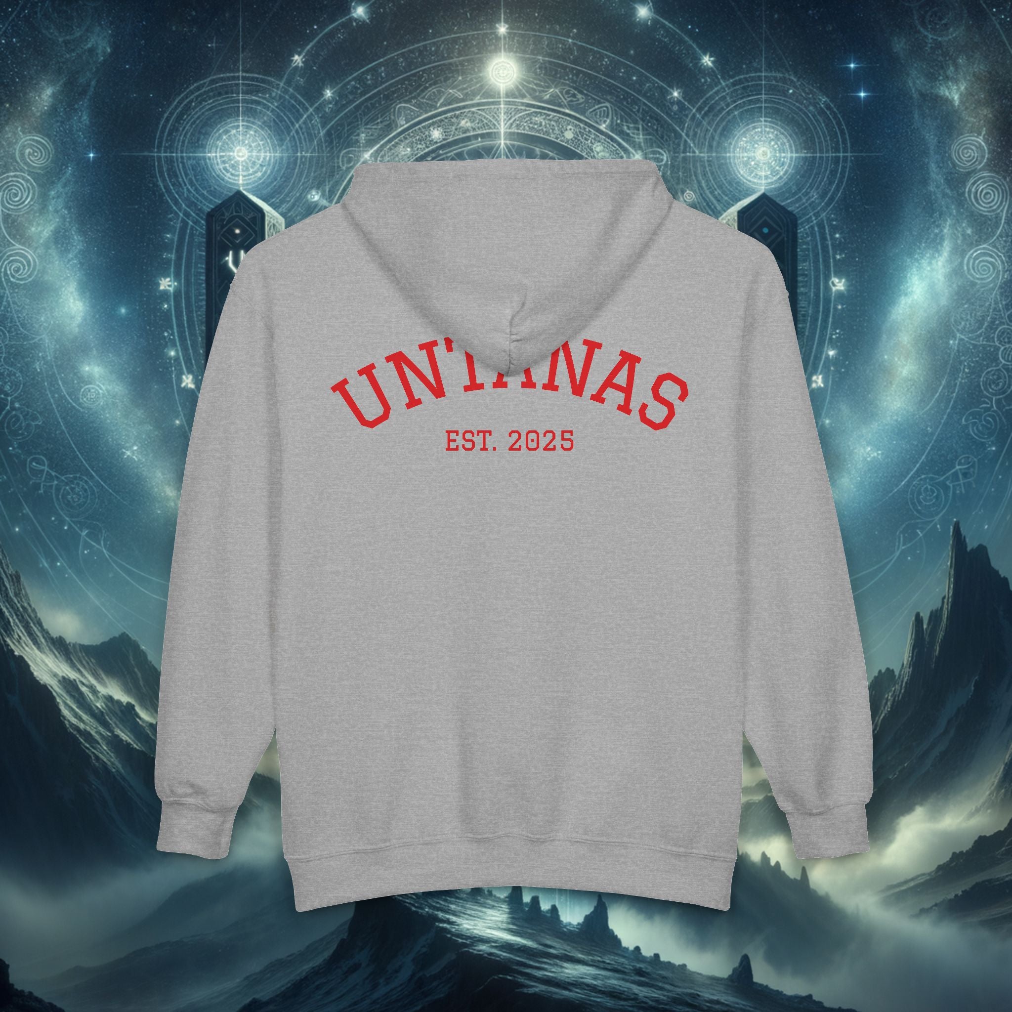 UNTANAS Crown Jacket – Spiritual Zen Zip Hoodie