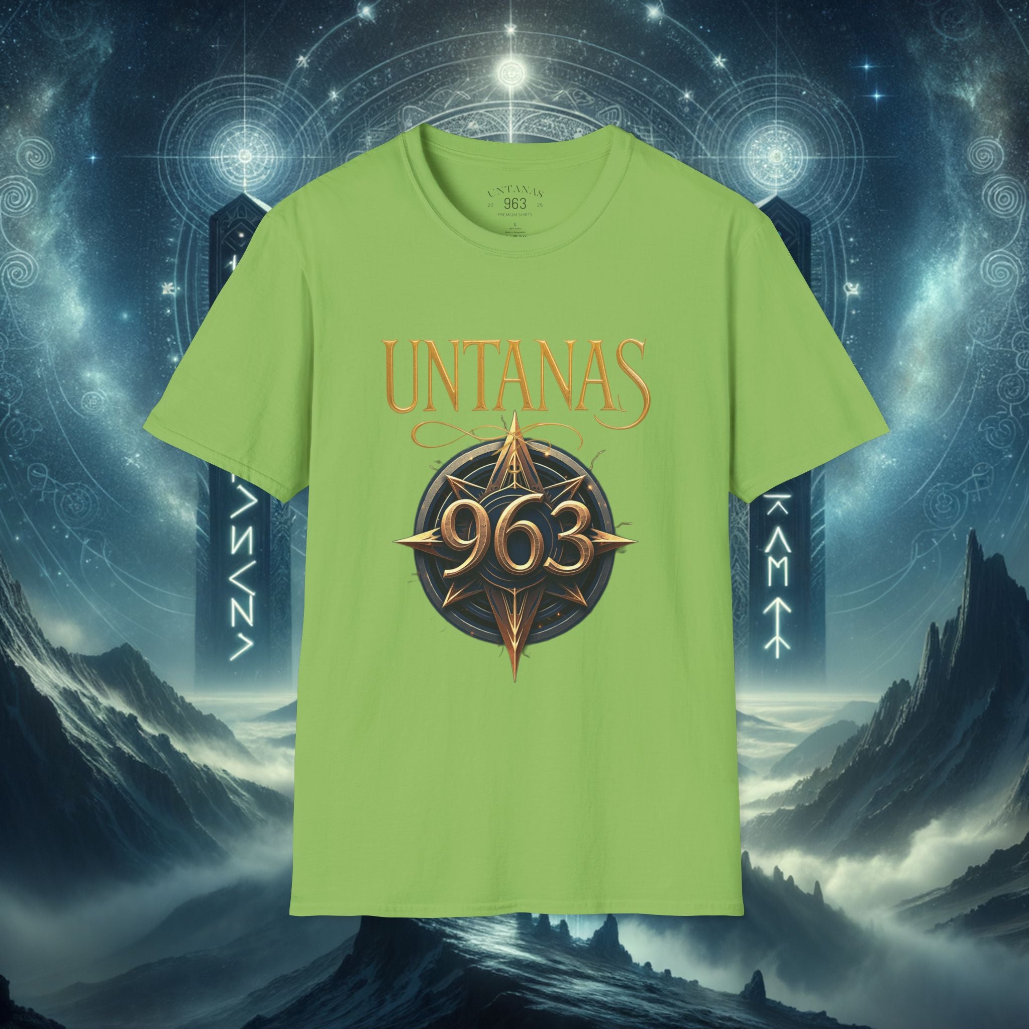 Crown Chakra T-Shirt — "Ignite Your Crown" with 963Hz Frequency