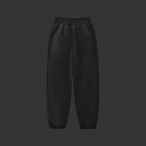 Black pants on a white background