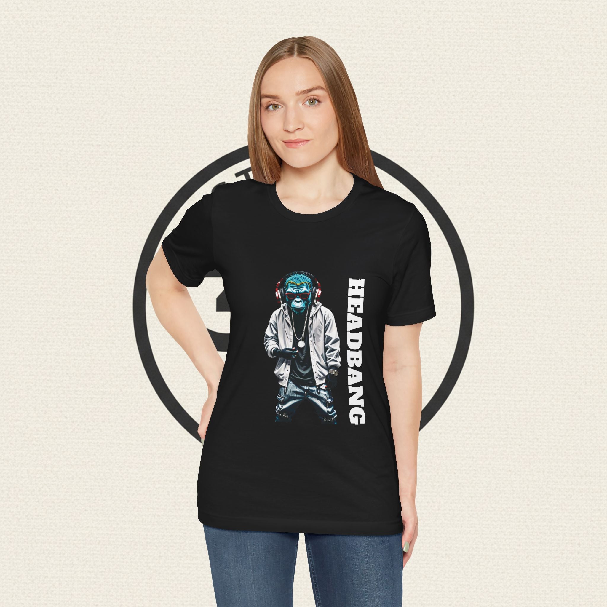 Studio 323 - HEADBANG - Ape Edition Tee