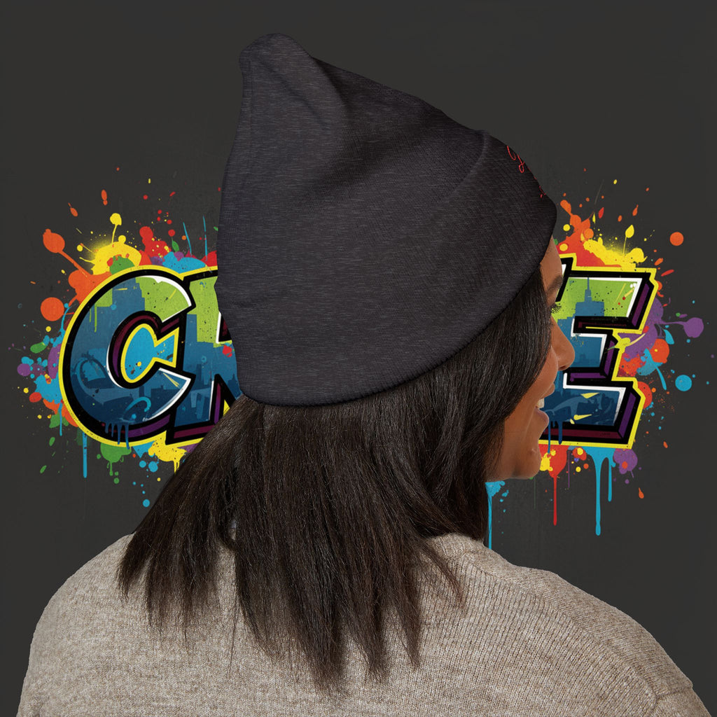 Embroidered 'Bobby Ray Collection' Cuffed Beanie — Classic Knit Winter Hat