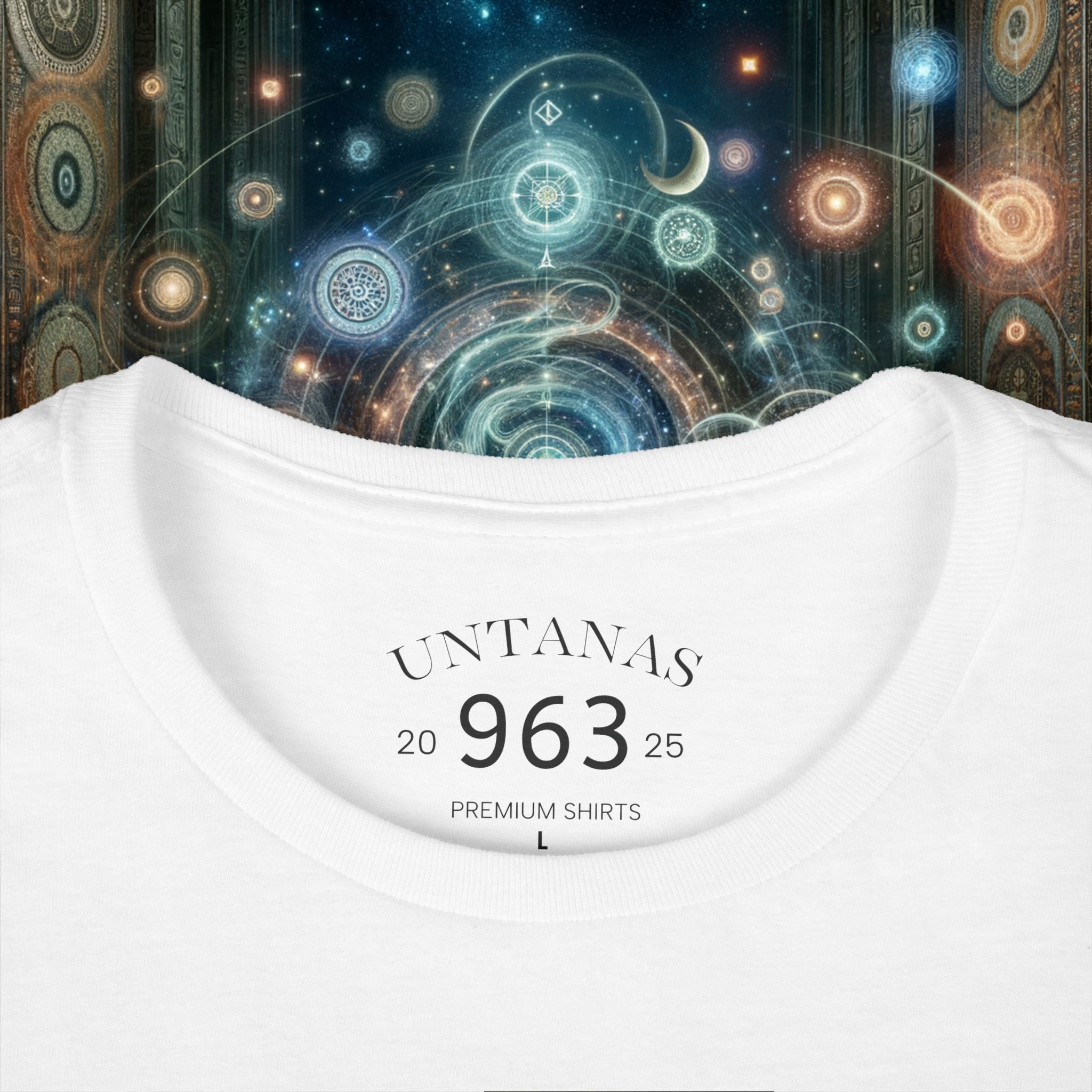 Flower of Life Womens Tee — Sacred Geometry Spiritual Graphic Shirt