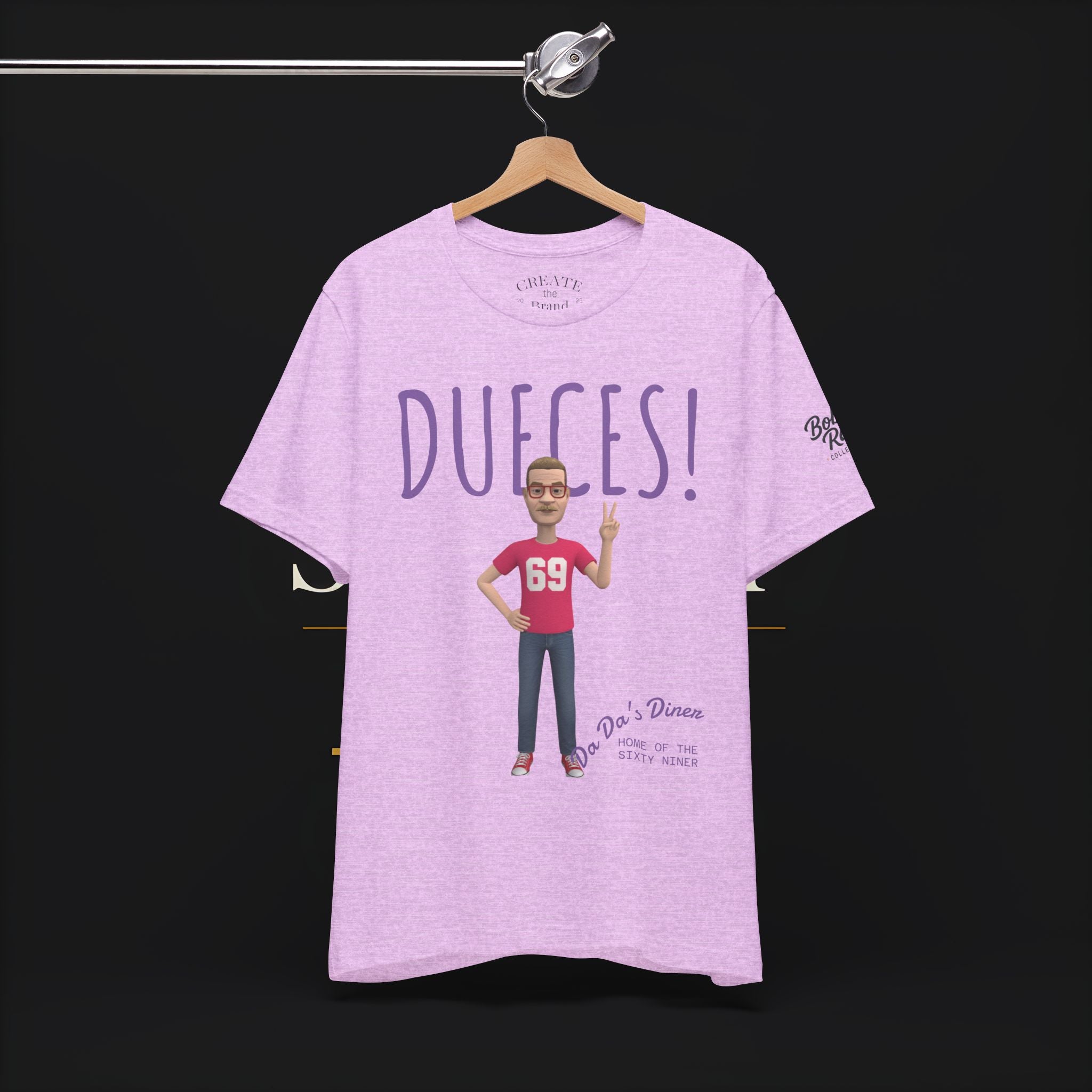 Slim Character Tee — Hey Bobby Ray & Friends Tee Shirt