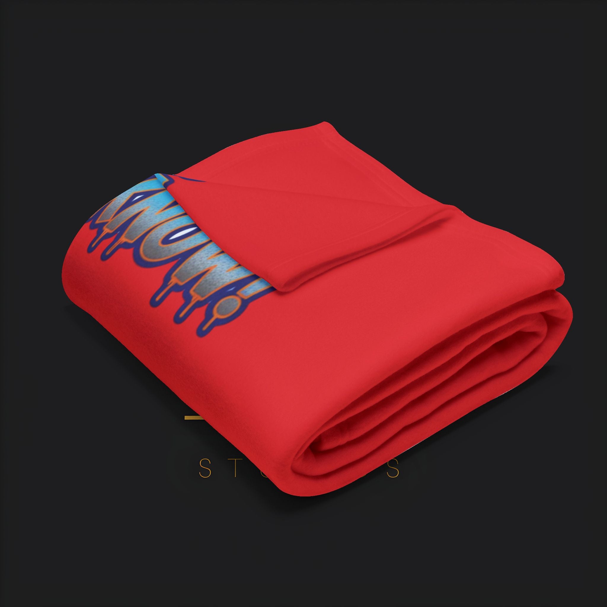 Arctic Fleece Blanket — Hey Bobby Ray & Friends Cartoon Character Throw