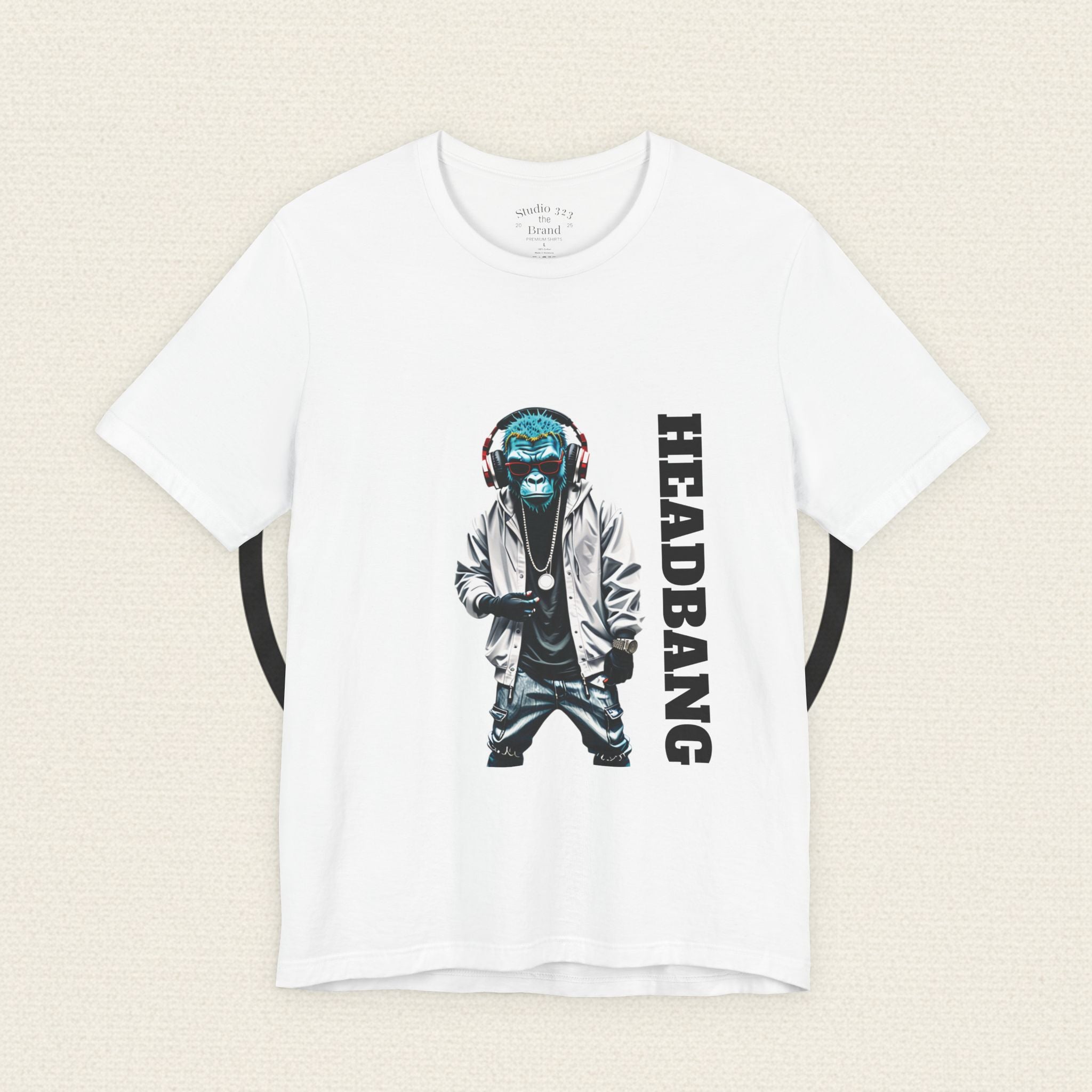 Studio 323 - HEADBANG - Ape Edition Tee