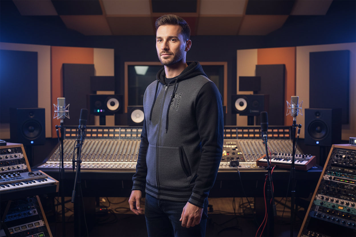 Charcoal Heather/ Black - FRONT